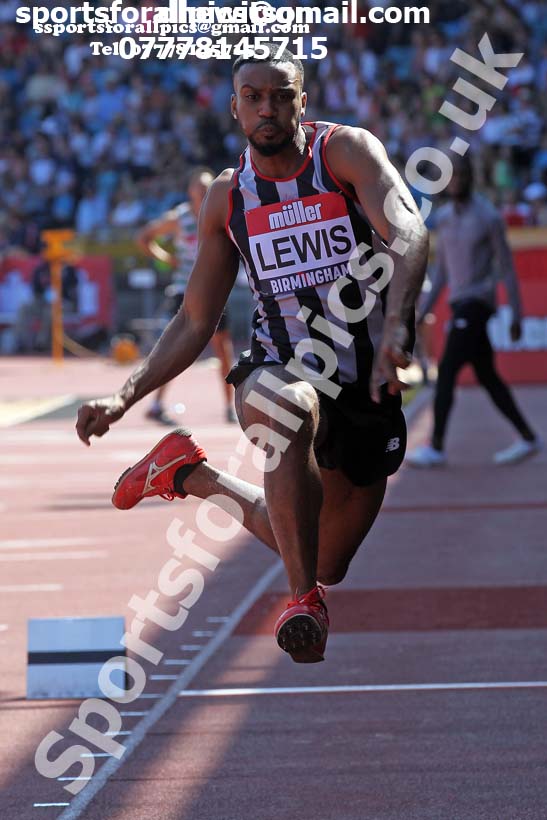 Mens triple jump, 2019 Muller British Championships, Alexander Stadium, Birmingham. Photo: David T. Hewitson/Sports for All Pics